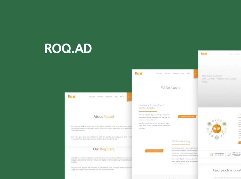 Roq.ad software development
