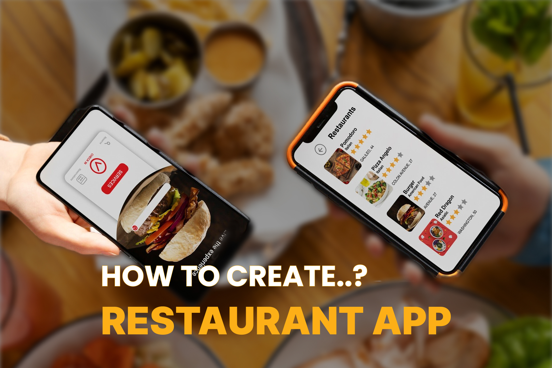 Restaurant App Banner