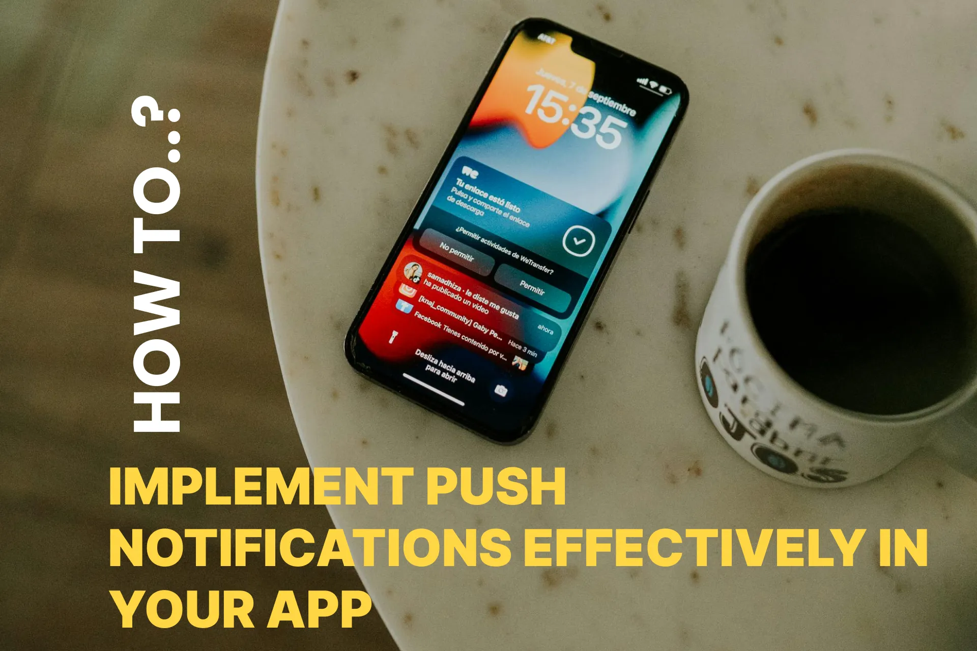 Implement Push Notifications