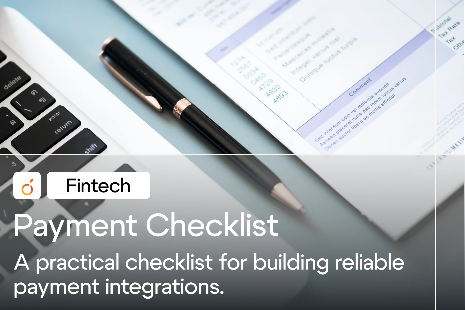 Payment Checklist