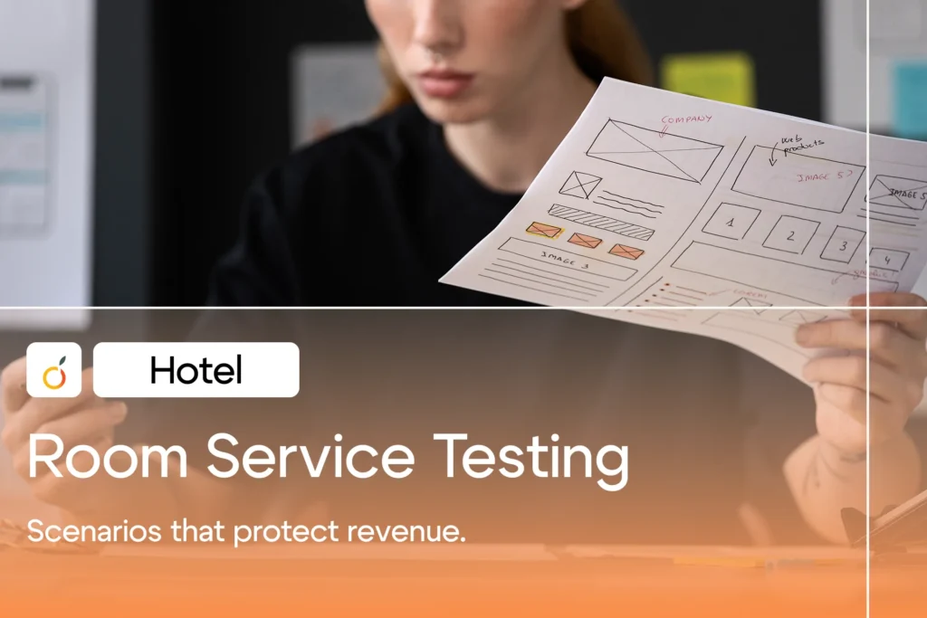 Room Service Testing